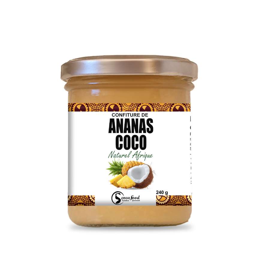 Confitures ananas coco 240G