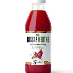 Jus de Fleurs d'hibiscus (Bissap) menthe 250ml