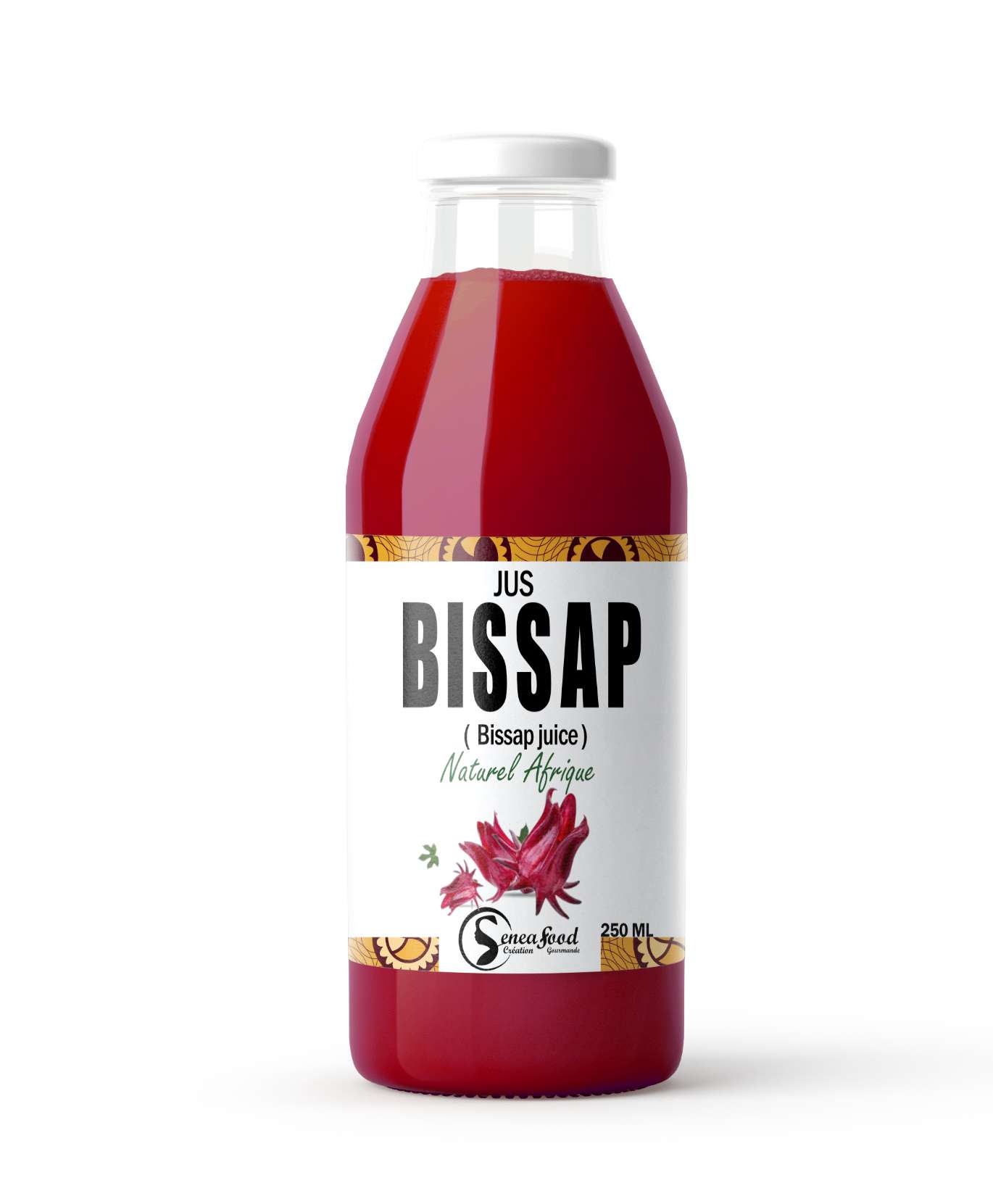Jus de Fleurs d'hibiscus (Bissap) 250ml