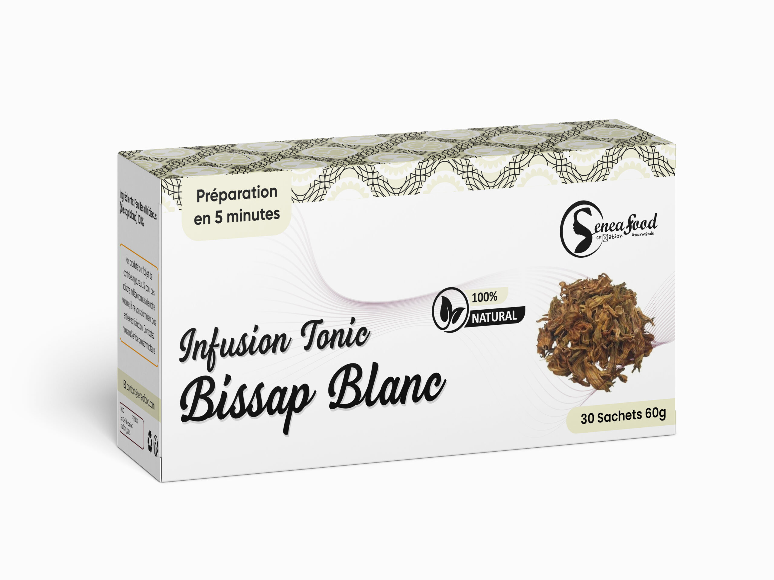 Infusion Tonic Bissap blanc 60g